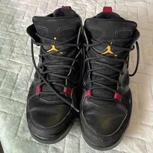 Air Jordan FLTCLB Flight Club 91 Black Dandelion Red Basketball Shoes/Sneakers